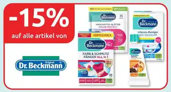 Budni Dr. beckmann -15% Angebot