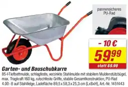 toom Baumarkt Garten- und Bauschubkarre Angebot