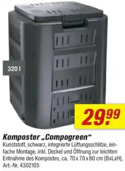 toom Baumarkt Komposter „Compogreen" Angebot