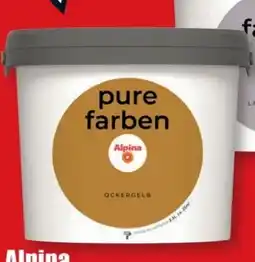 B1 Discount Baumarkt Alpina Pure Farben Angebot