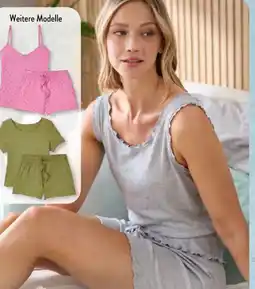 Aldi Süd Up2Fashion Damen Shorty Pyjama Angebot