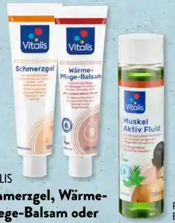Aldi Süd Vitalis Schmerzgel Angebot