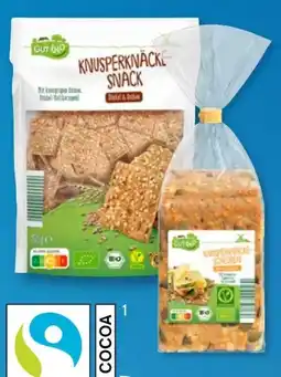 Aldi Süd Gut Bio Bio-Knusperknäcke-Snack Angebot