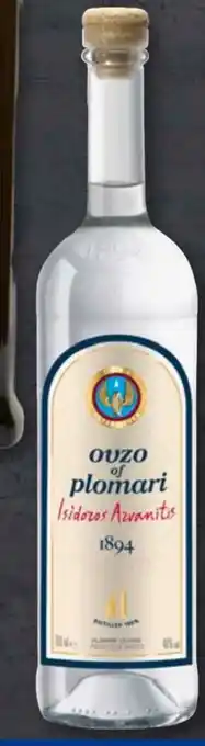 Aldi Süd Isidoros Arvanitis Ouzo of Plomari Angebot