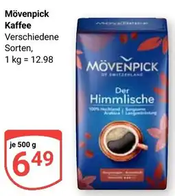 Globus Mövenpick Kaffee Angebot