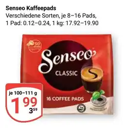 Globus Senseo Kaffeepads Angebot
