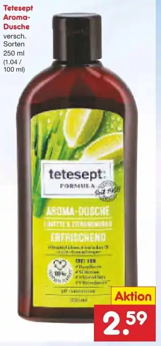 Netto Marken-Discount Tetesept Aroma Dusche 250ml Angebot