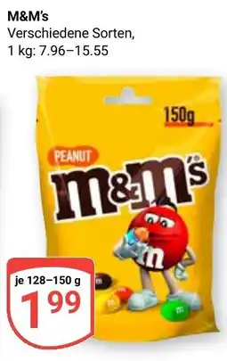 Globus M&M's Angebot
