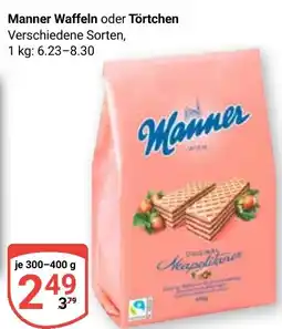 Globus Manner Waffeln oder Törtchen Angebot