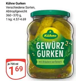 Globus Kühne Gurken Angebot