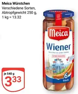 Globus Meica Würstchen Angebot