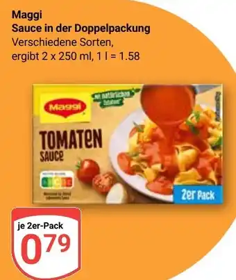 Globus Maggi Sauce in der Doppelpackung Angebot