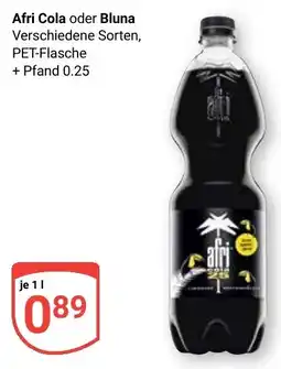 Globus Afri Cola oder Bluna Angebot