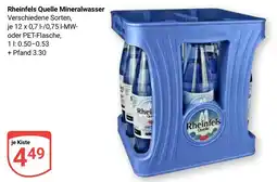 Globus Rheinfels Quelle Mineralwasser Angebot
