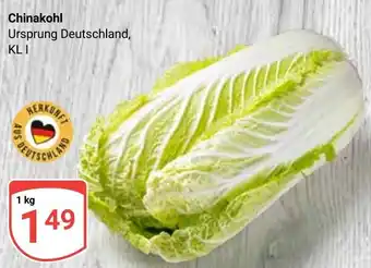 Globus Chinakohl Angebot