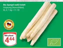 Globus Bio Spargel weiẞ/violett Angebot