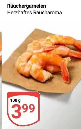 Globus Räuchergarnelen Angebot