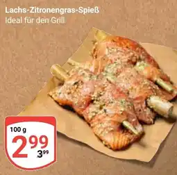 Globus Lachs-Zitronengras-Spieß Angebot