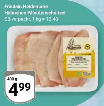 Globus Fräulein Heidemarie Hähnchen-Minutenschnitzel Angebot