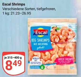 Globus Escal Shrimps Angebot