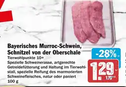 AEZ Bayerisches Murroc-Schwein, Schnitzel von der Oberschale Angebot