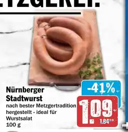 AEZ Nürnberger Stadtwurst Angebot