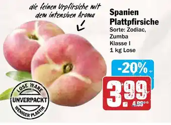 AEZ Spanien Plattpfirsiche Angebot
