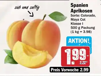 AEZ Spanien Aprikosen Angebot
