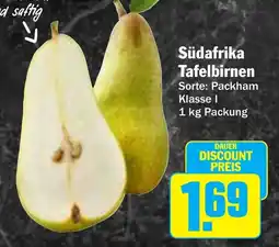 AEZ Südafrika Tafelbirnen Angebot