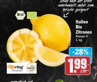 AEZ Italien Bio Zitronen Angebot