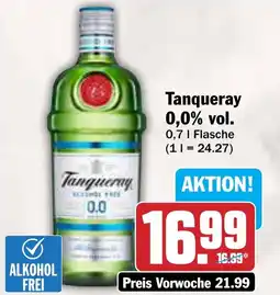 AEZ Tanqueray 0,0% vol. Angebot