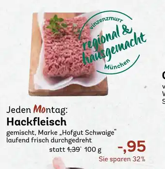 AEZ Jeden Montag: Hackfleisch Angebot
