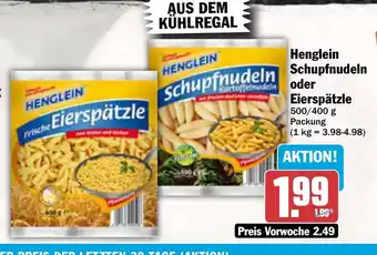 AEZ Henglein Schupfnudeln Schupfnudeln oder Eierspätz Angebot