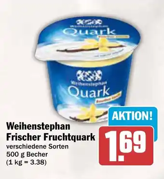 AEZ Weihenstephan Frischer Fruchtquark Angebot