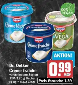 AEZ Dr. Oetker Crème fraîche Angebot