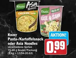 AEZ Knorr Pasta-/Kartoffelsnack oder Asia Noodles Angebot