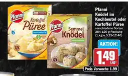 AEZ Pfanni Knödel im Kochbeutel oder Angebot