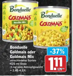 AEZ Bonduelle Goldmais oder Goldmais Mix Angebot
