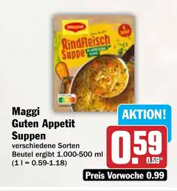 AEZ Maggi Guten Appetit Suppen Angebot