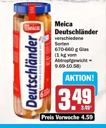 AEZ Meica Deutschländer Angebot