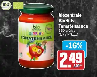 AEZ biozentrale BioKids Tomatensauce Angebot
