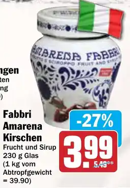 AEZ Fabbri Amarena Kirschen Angebot