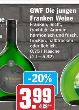 AEZ GWF Die jungen Franken Weine Angebot