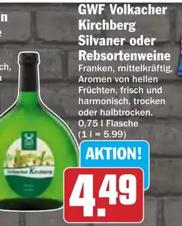 AEZ GWF Volkacher Kirchberg Silvaner oder Rebsortenweine Angebot