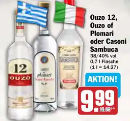 AEZ Ouzo 12, Ouzo of Plomari oder Casoni Sambuca Angebot