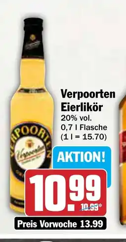 AEZ Verpoorten Eierlikör Angebot