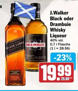AEZ J.Walker Black oder Drambuie Whisky Liqueur Angebot