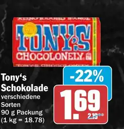 AEZ AKTION! Tony's Schokolade Angebot