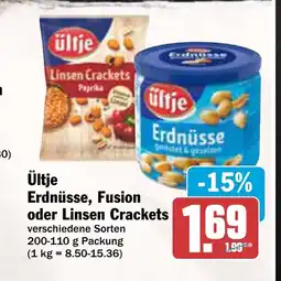AEZ ültje Erdnüsse oder Linsen Crackets Angebot