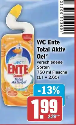 AEZ WC Ente Total Aktiv Gel* Angebot
